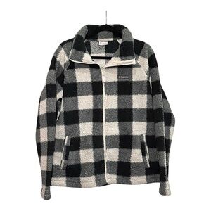 Columbia Women's Checkered‎ Teddy Jacket